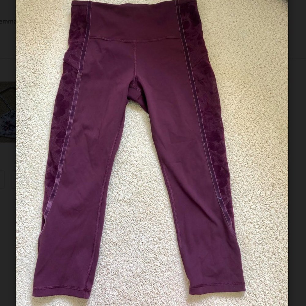 Cropped Lulu lemon leggings